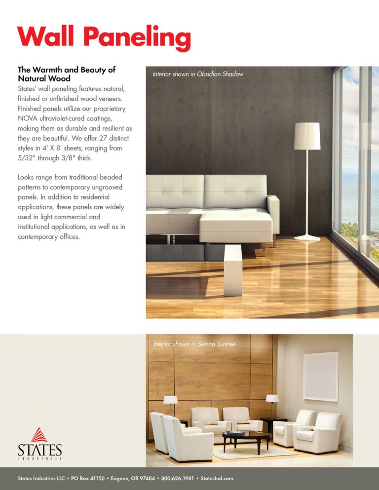 State Panel Print Downloads - States Industries